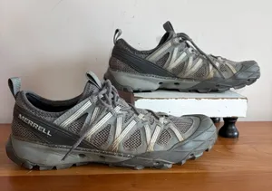 Merrell All‎ Out Blaze Sieve Womens 11 Hiking Water Shoes Monument Gray J033450 thumbnail 1