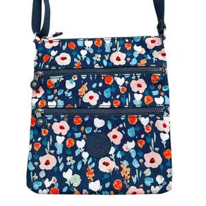 Kipling Keiko Crossbody Purse Bustling Petals Floral Lightweight Bag Adjustable thumbnail 3