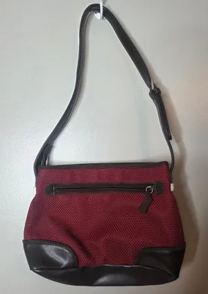 The Sak Red Woven Shoulder Purse NWT New With Tags Casual Handbag Tote Bag thumbnail 1