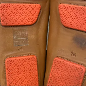TORY BURCH Ashby Royal Tan Leather Loafers Driving Shoes Size 7 thumbnail 8
