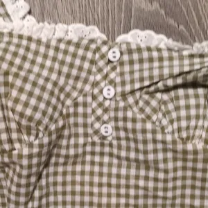 Free People Cassie Gingham Ruffle Bodysuit Size Large thumbnail 4