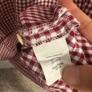 Madewell‎ Gingham Shirt Dress Size XS thumbnail 5