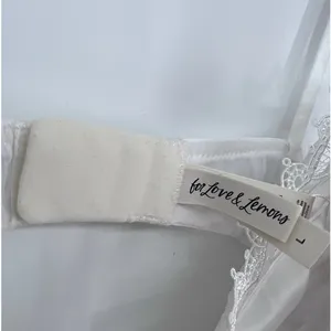 For Love & Lemons Farmhouse Slip Dress Size Large-White thumbnail 5