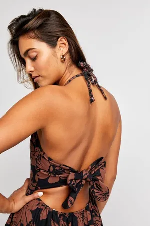 Free People Floral Button Front THE PERFECT SUNDRESS thumbnail 4
