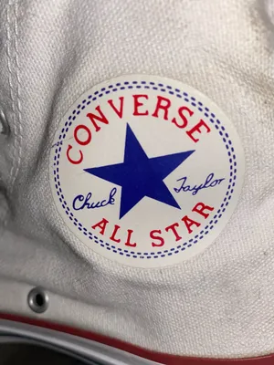White Converse All Star high top sneakers thumbnail 10