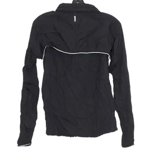 Gymshark Womens Jacket Speed Windbreaker Vented Packable Hood Black Size XS FK thumbnail 3