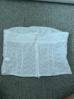 White Tube Top thumbnail 2