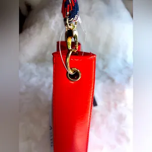 Red Cross Body Purse Bag ~ NWTS ~ With Red white Blue 4th July Straps handles thumbnail 8