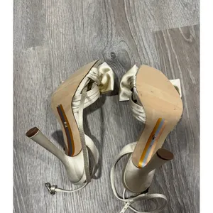 Sam Edelman Women's Bow Lexi Stiletto Heel Wedding Bridal Sandal Size 7 thumbnail 4