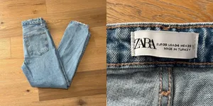 size 4 mom jeans, women’s small mom jeans thumbnail 2