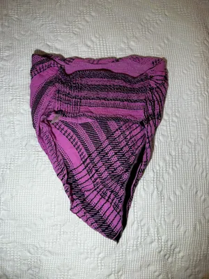 Free People Bandana Top in Black and Purple thumbnail 2