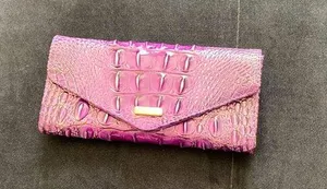 Brahmin Veronica Melbourne Embossed leather Wallet thumbnail 1