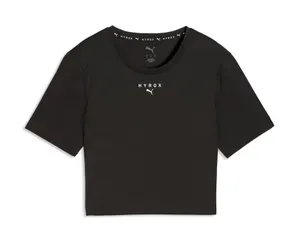 HYROX puma crop top black tshirt small thumbnail 1