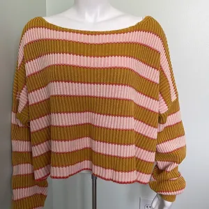 Free People Just My Stripe Sweater thumbnail 6
