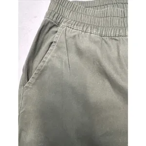 RD Style Women's Small Green Jogger Pants Zipper Waist Activewear EUC thumbnail 4