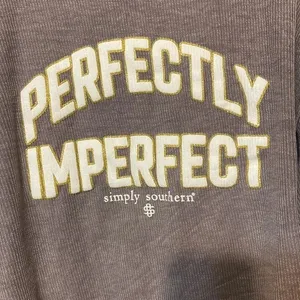 Simply Southern Perfecly Imperfect ribbed sweatshirt. Large. thumbnail 2