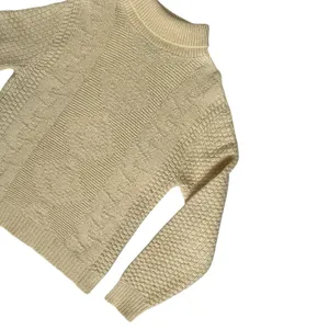 Vintage Walker Wool Blend Knit Turtleneck Sweater M Repair Project DIY thumbnail 6