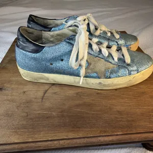Golden Goose Superstar Blue Glitter 36 thumbnail 3