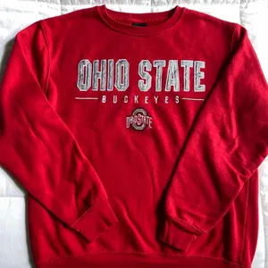 Colosseum Men's Red Ohio State Buckeyes Sweatshirt size Medium thumbnail 1