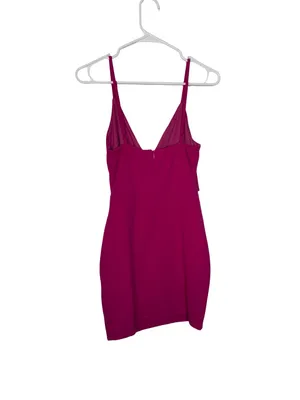 ✨ Lulus Draped Surplice Mini Dress Size M‎ ✨ thumbnail 4