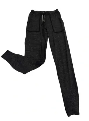 🖤 LAmade Drawstring Sweatpants 🖤 NWT Black Lounge Joggers‎ XS ✨ thumbnail 1