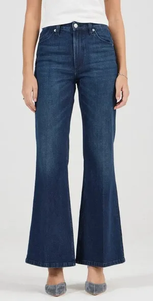 Rolla's Eastcoast Flare Jeans High Rise Womens Size 27 Dark Wash Denim Y2K 90s thumbnail 1