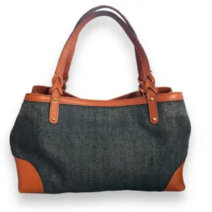 Gucci Denim Leather Hawaii Limited Edition Tote Purse thumbnail 3
