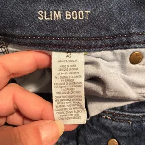 American Eagle Slim Boot Jeans 2 Short thumbnail 6