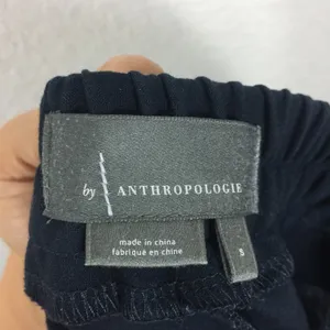 Anthropologie Marin Navy Copley Tapered Pull On Trouser Pants Size Small Preppy thumbnail 6