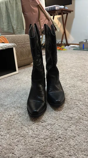 Amazon Black Western Boots thumbnail 4