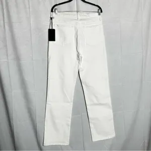 NWT Re/Done White 90’s High Rise Loose Fit Denim Jeans Size 31‎ thumbnail 2