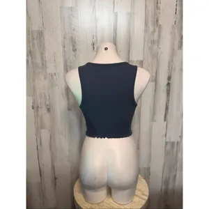 Aeropostale Denver CO ’87 Ribbed Crop Tank Top Size M thumbnail 6