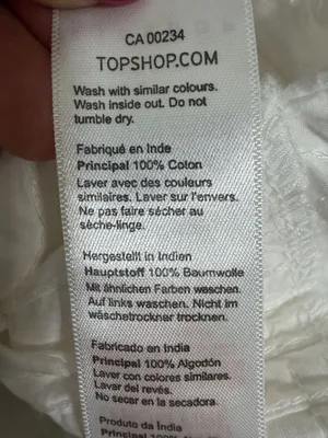 Topshop White Cotton Seersucker Strappy Tiered Maxi Dress with Tie Back thumbnail 9