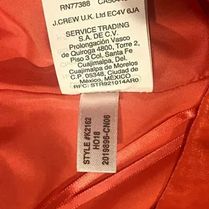 J.Crew Soft Velvet Mini Skirt Lined Lightweight Zip Up Back 4 Coral Orange Shade thumbnail 10