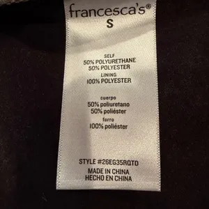 Miami‎ Francesca's Angela Vegan Leather Mini Dress Women's Small Olive Coquette thumbnail 13