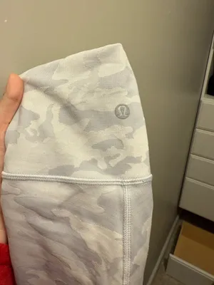 White Camo Lululemon Leggings thumbnail 4