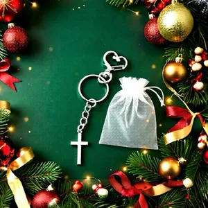 *30off3*‎ NWOT. Cross Keychain/Accessory. thumbnail 2