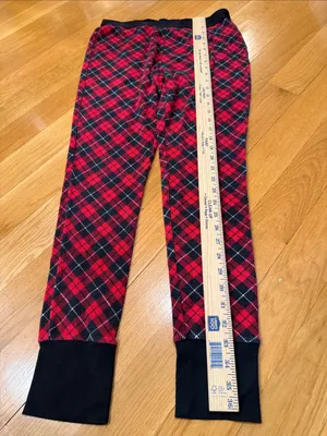 Victoria’s Secret plaid thermal sleep set size medium. thumbnail 4