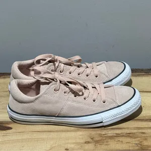 Converse Pink Suede Sneakers‎ Size 8 A36 thumbnail 8