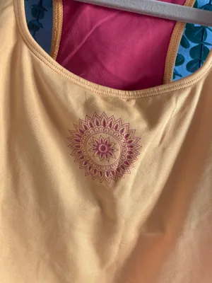 hiva Shakti Orange and Red Racerback Y2K Tank top thumbnail 2