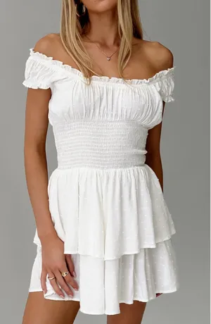 Princess Polly White Romper Love Galore thumbnail 1