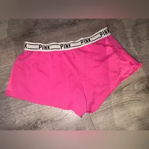 PINK Victoria’s Secret Y2K Hot Pink Shorts M thumbnail 4