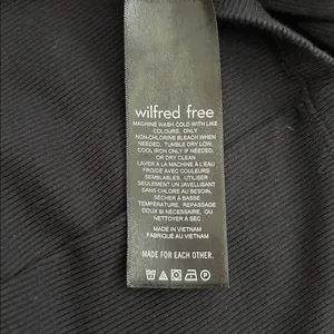 Aritzia Wilfred Free Seymour Ribbed Tank Dress Black thumbnail 7