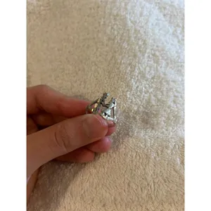 ring band sterling silver 925 beautiful unique size 7 1/2 thumbnail 6