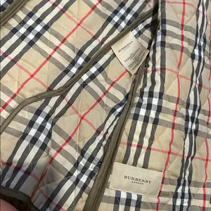 Burberry Check Cuff Quilted Jacket thumbnail 7