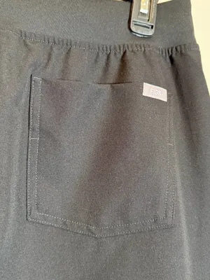 Figs Zamora Jogger Scrub Pant Womens Medium Black Medical Nurse Technical Health thumbnail 14
