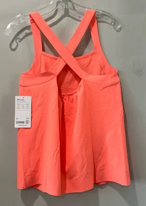 New Athleta Arrival Tank Sunset Glow Size Small Camisole Arrival Coral‎ Orange thumbnail 1