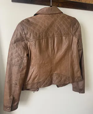 Brown Leather Jacket thumbnail 3