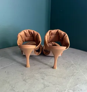 Alohas Twist Strap Sandal in Camel thumbnail 7
