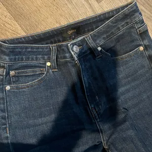 Quince Stretch High Rise Kick Flare Jeans Dark Wash size‎ 25 thumbnail 9